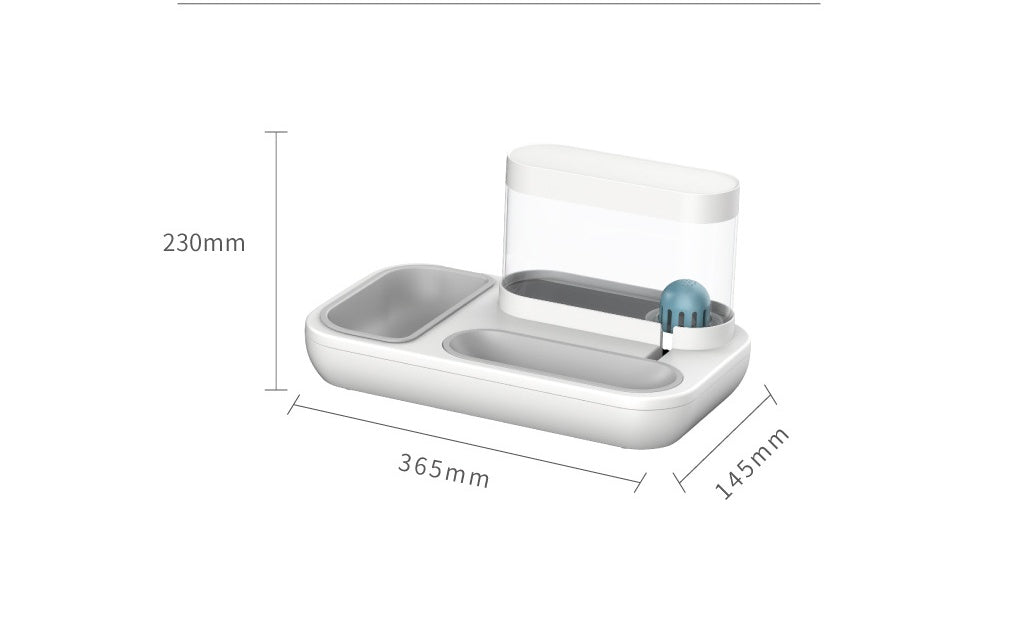 Cats Feeder Bowls Kitten Automatic