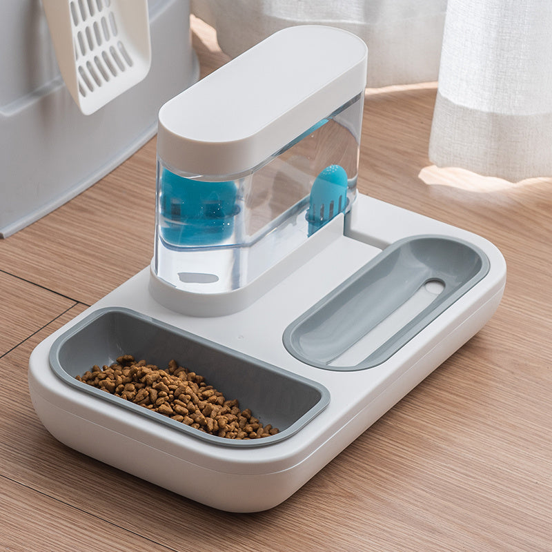 Cats Feeder Bowls Kitten Automatic