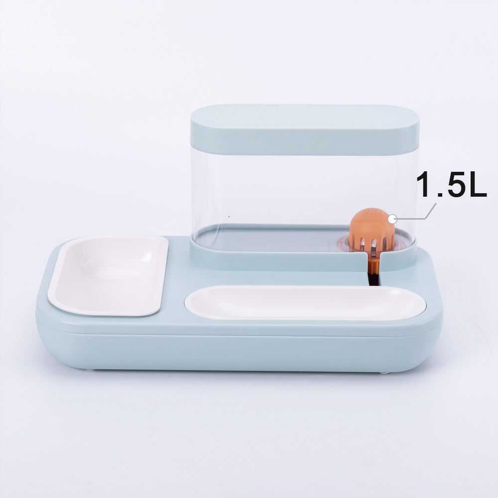 Cats Feeder Bowls Kitten Automatic