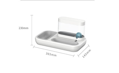 Cats Feeder Bowls Kitten Automatic