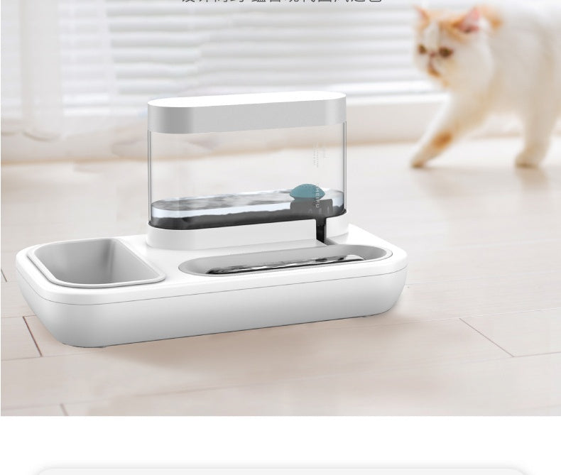 Cats Feeder Bowls Kitten Automatic