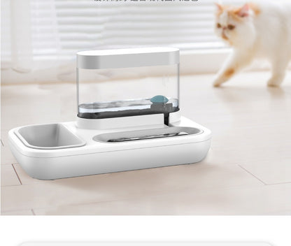 Cats Feeder Bowls Kitten Automatic
